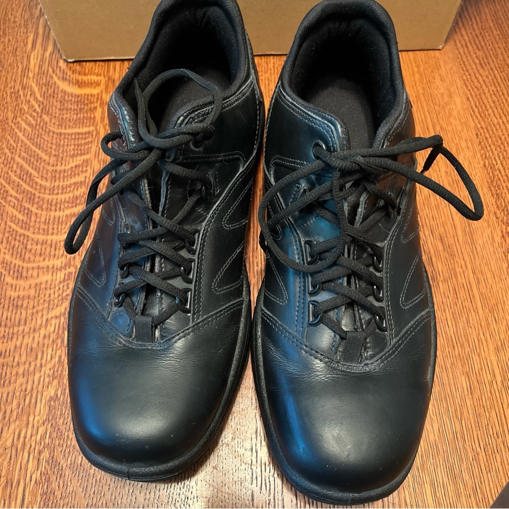 Reebok Duty/Uniform Postal Express Shoe Black Genuin Leather Upper Work Shoe New